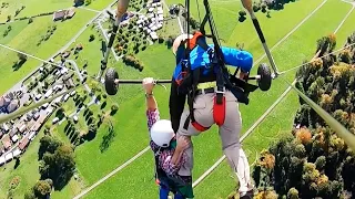 Pilot Forgets to Attach Tourist to Hang Glider