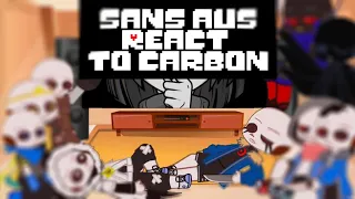 Sans aus react to carbon Killer Sans