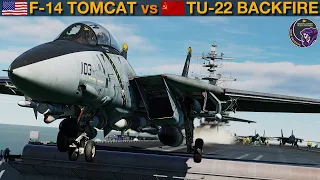REALISTIC 1980s Soviet All-Out Strike vs 1980s US Carrier Group (Naval Battle Vid 52) | DCS