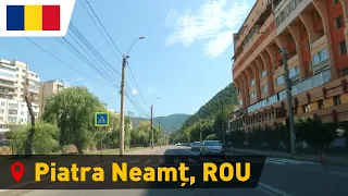 🔴 Romania • Piatra-Neamƫ  🇷🇴【1080p HD】• Driving in Piatra Neamt, Neamt