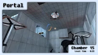 [Portal] Chamber 15 - Least Time (0:22)