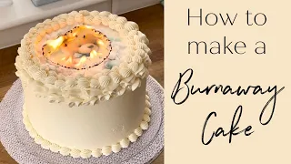 Easy Burnaway Cake Tutorial