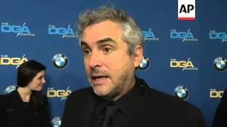 Sandra Bullock, Alfonso Cuaron, Steve McQueen talk DGA honors.