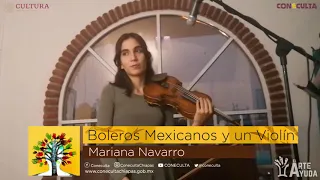 Disfruta de Boleros mexicanos y un violín, con el talento de Mariana Navarro.