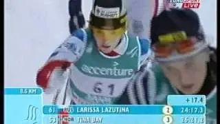 2001 WSC Lahti 10km C SKARI DANILOVA LAZUTINA