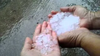 Raining Snow in the Philippines 2014