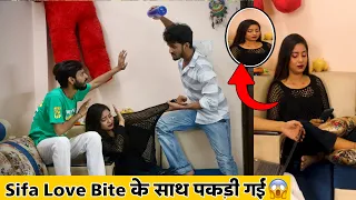 Love Bite Prank On Masoom 😜 , Sifa ने इतना बड़ा धोखा दिया 💔 | The Sifa World