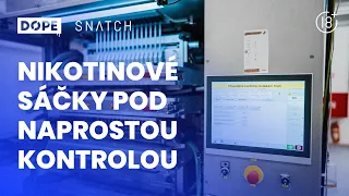 Nikotinové sáčky pod naprostou kontrolou | výroba DOPE a SNATCH | nicomania.cz