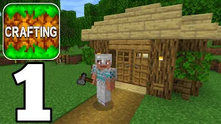 Crafting and Building 1.19 - SURVIVAL - I MADE STARTER SURVIVAL HOUSE - Part 1