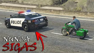Nunca Sigas a los POLICIAS de GTA 5