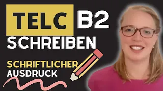 TELC B2 schreiben - "Die Qual der Wahl"