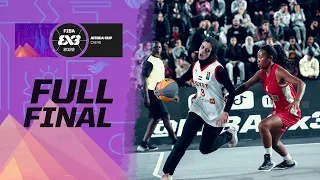 Madagascar 🇲🇬🆚🇪🇬 Egypt  | Women’s Full FINAL | FIBA 3x3 Africa Cup  2022