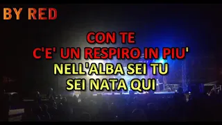 Pooh Nascerò Con Te cori  karaoke