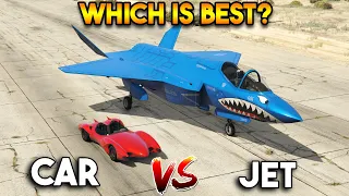 GTA 5 ONLINE : SCRAMJET VS RAIJU JET (WHICH IS BEST?)