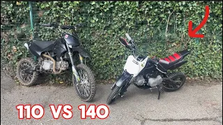 110 Pitbike VS 140 Pitbike