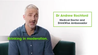 DrinkWise: Drinking in moderation with Dr Andrew Rochford (30 sec)