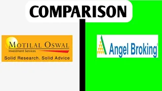 Motilal oswal vs Ange Broking || Angel Broking vs Motilal Oswal || Demat account charges Comparison