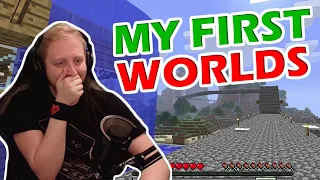 Exploring my old Minecraft World Saves!