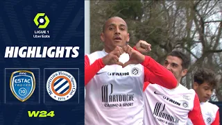 ESTAC TROYES - MONTPELLIER HÉRAULT SC (0 - 1) - Highlights - (ESTAC - MHSC) / 2022-2023