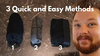 How to Fold Men's Underwear (3 Space Saving Ways to Fold Boxer Briefs)