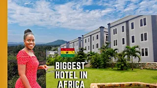 LET'S TOUR THE BIGGEST HOTEL IN AFRICA - GHANAIAN OWNED | LIVING IN GHANA