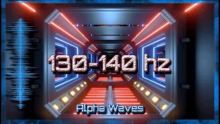 🪐 130Hz -140Hz ALPHA WAVES SPACE WALK 🪐 Alpha waves for sleep focus relaxation meditation stress