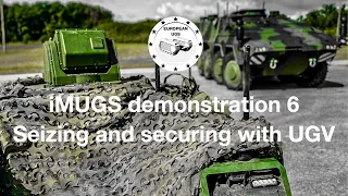 iMUGS demonstration 6 in Lehnin (Germany): European defence robotics program