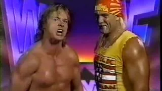 Roddy Piper and Hulk Hogan Promo on Flair and Undertaker (01-25-1992)