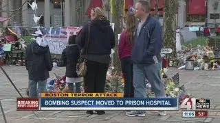 Bomb suspect moved to prison hospital