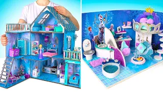 2 casas de bricolaje para la reina Elsa 👸❄️