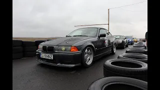 Vlog Intro Track Day Circuit Prejmer Brasov 8 Martie 2020 BMW E36 M50 [Am Rupt Șanțul]