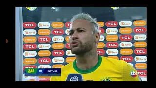 NEYMAR ENTREVISTA BRASIL 1 X 0 PERU SEMI FINAL COPA AMÉRICA 2021