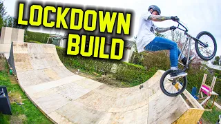 LOCKDOWN BMX BACKYARD RAMP.... INSANE!!