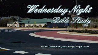 Wednesday Night Bible Study with Dr. Richard Barclay April 17 2024