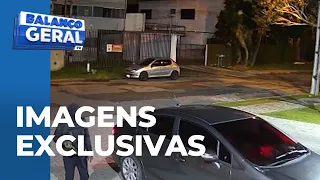 Imagens exclusivas mostram assassinos armados com fuzis momentos antes de executar vítima