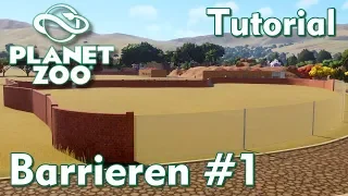 Planet Zoo Tutorial: Barrieren #1