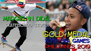 MARGIELYN DIDAL 🇵🇭 GOLD MEDAL | SEA GAMES 2019 | SKATEBOARD STREET