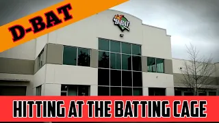Hitting at the Batting Cage 'D-BAT'
