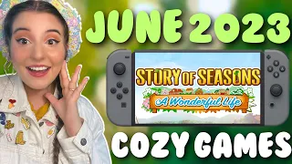 HUGE NEW Cozy Games June 2023 | Nintendo Switch + PC