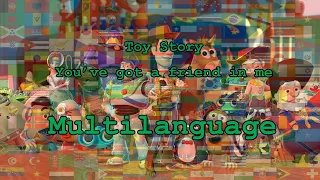 Toy Story - You've got a friend in me updated Multilanguage