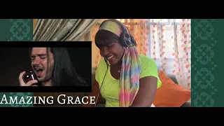 FIRST TIME HEARING DAN VASC Amazing Grace #reaction #amazinggrace #danvasc