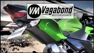 Kawasaki Ninja 400 (2018+) Fender Eliminator Install - Vagabond Motorsports VM-KN410