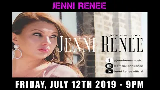 JENNI RENEE debuts live on stage in Philly July 12th 2019