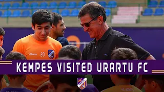 Մարիո Կեմպեսն այցելեց «Ուրարտու» | Mario Kempes visited Urartu FC