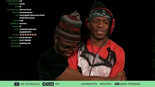 Deji hugs KSI ❤️