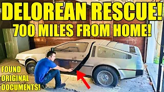 I Bought An Abandoned DeLorean That Sat For 32 Years Untouched! Total Time Capsule!