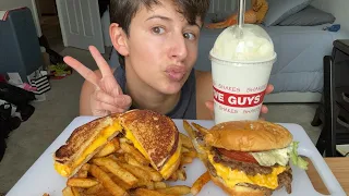 Five Guys Mukbang | Reacting to My Followers' Unpopular Opinions