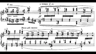 Béla Bartók - Rhapsody for Piano, Op. 1 (1904) [Score-Video]