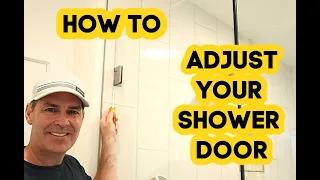 How to fix a sagging shower door 2020