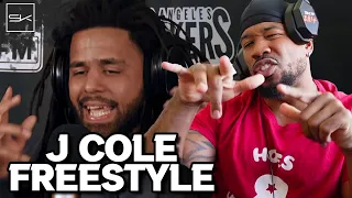 J COLE SPAZZIN ON LA LEAKERS, HE READY TO EAT! THE WORLD DEF HAPPY COLE IS BACK!